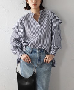 Button Shirt/Blouse Poncho