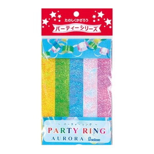 Party Ring Aurora 5 Colors 30 Pcs