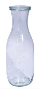 再入荷　ウェック(WECK)　ジュースジャー　キャニスター　1.0L　S　WE766