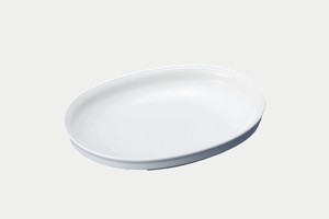 「2022 新作」坂本廣子　食育食器　楕円皿　【日本製　美濃焼　食育　子どものための本物食器】