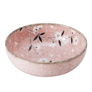 美浓烧 小钵碗 粉色 樱花