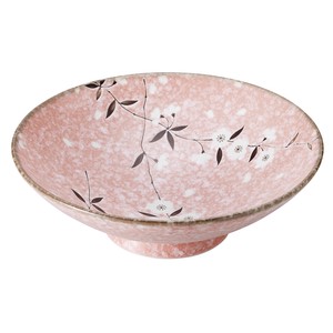 美浓烧 大钵碗 粉色 樱花