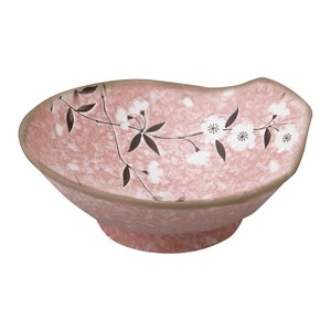 美浓烧 小钵碗 粉色 樱花