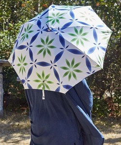 《定番》【カヤ】和の赴き傘 雪花日傘 晴雨兼用 ○3D展 有松絞り