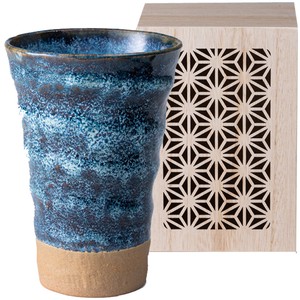 美浓烧 杯子/保温杯 陶器 含木箱 日本制造