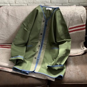 高密度厚ツイル×デニムハードウォッシュライナージャケット（twill×denim liner jacket）