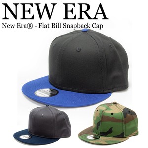 《即納》NEW ERA■CAP■無地■Flat Bill Snapback Cap■9FIFTY■キャップ