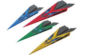 Educational Product sonic Paper Airplane 4-pcs