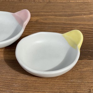 美浓烧 小餐盘 柠檬 小碗 豆皿/小碟子 日本制造