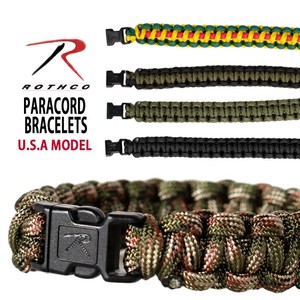 ROTHCO（ロスコ）パラコード ブレスレット Two-Tone Paracord Bracelet