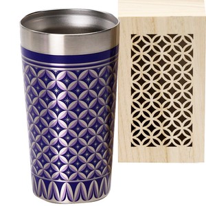 Cup/Tumbler Cloisonne with Wooden Box 2-layers