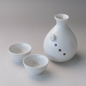 雪うさぎ　酒器揃　美濃焼（日本製）
