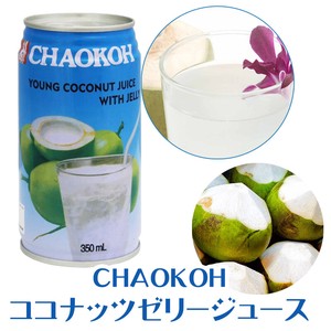 CHAOKOH タイ産ココナッツゼリージュース350ml 海外飲料 人気沸騰中!!