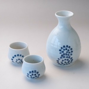 蛸唐草　酒器揃　美濃焼（日本製）