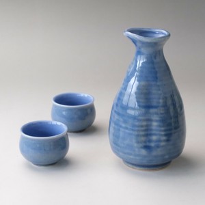 ルリ伊賀　酒器揃　日本製