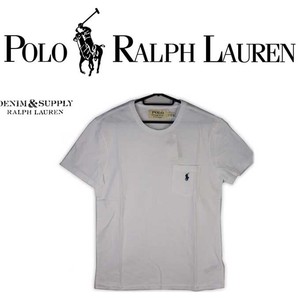 RALPHLAUREN  Denm&Supply Custom Slim Fit Jersey Pocket T-Shirt 20145