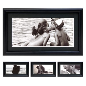 Long Postcard Frame Monochrome Photography Wall Hanging Product Mat Attached Photo Frame