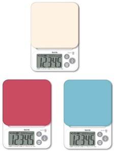 Kitchen Scale Red White Blue