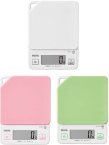 Kitchen Scale Pink White Green