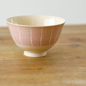 Hasami ware Rice Bowl Wisteria Color