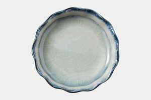 秀峰窯　御深井　花形小皿　【日本製　瀬戸焼　陶器　小皿】