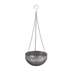 Rule Hanging Bowl Silver