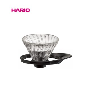 『HARIO』V60 耐熱ガラス透過ドリッパー 01　VDGR-01-B（ハリオ）