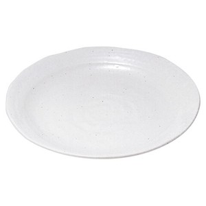 雪粉引クラフト7.0皿[大皿　料理皿　丸皿　和食器　業務用食器　美濃焼 ]