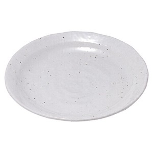 雪粉引クラフト4.0皿[取皿　丸皿　和食器　業務用食器　美濃焼 ]