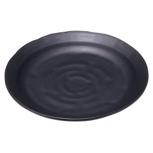 黒マットクラフト4.0皿[ 取皿　丸皿　和食器　業務用食器　美濃焼]