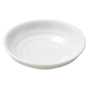白六平3.0皿[小皿　和食器　業務用食器　美濃焼 ]