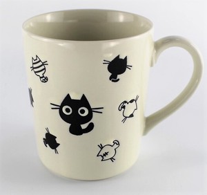 Kura Light-Weight Mug Mug Club cat Cat Mino Ware Made in Japan made Japan cat