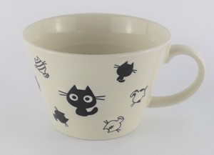 Kura Light-Weight Soup Cup Cup Club cat Cat Mino Ware Made in Japan made Japan
