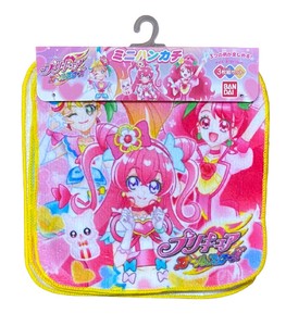 Mini Towel Pretty Cure 3-pcs pack
