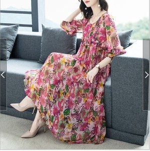 Casual Dress Summer One-piece Dress Ladies' NEW