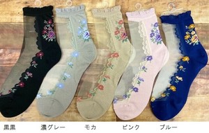 Crew Socks Silk
