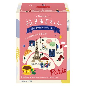 【Tea Boutique】旅するじかん花の都のシャンパンティー(2g/tea bag5袋入り)
