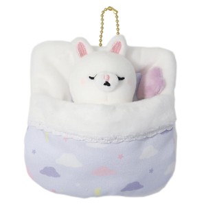 Good Night Mini Plush Toy Key Ring Rabbit