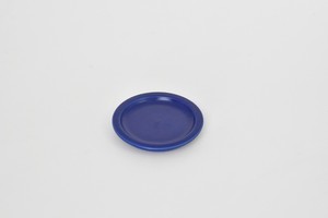 Cobalt Blue Mini Dish Western Plates Mini Dish Made in Japan Mino Ware Modern
