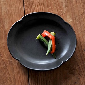 Mino ware Main Plate black Western Tableware Made in Japan