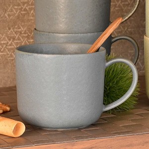 MU釉 グレージュブルーマグカップ 青系 洋食器 マグカップ 日本製 美濃焼 カフェ風