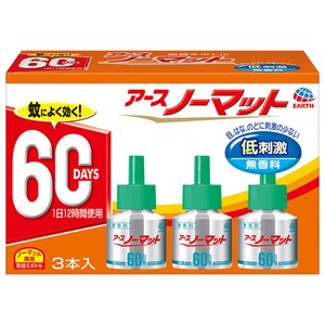 アース製薬 【予約販売】アースノーマット 取替えボトル60日用 無香料 3本入