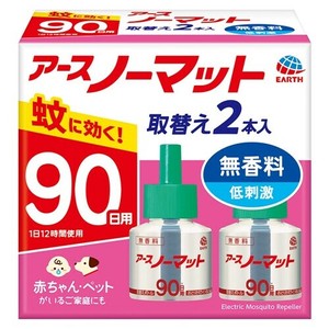 アース製薬 【予約販売】アースノーマット 取替えボトル90日用 無香料 2本入