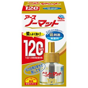 アース製薬 【予約販売】アースノーマット 取替えボトル120日用 無香料 1本入