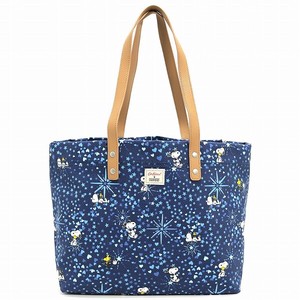 Cath Kidston キャスキッドソン トートバッグ<br> LARGE TOTE SNOOPY MIDNIGHT STARS