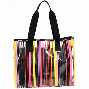 LeSportsac レスポートサック トートバッグ<br> CLEAR 2 IN 1 TOTE RADIANT KEYS
