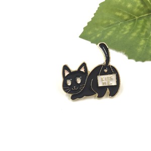 Brooch pin Badge Mask Accessory Cat Unique