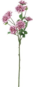 【造花】フリルレアローズスプレー　パープル　FA−7149PU