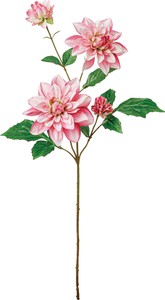 【造花】ブルームダリアスプレー　ピンク　FA−7364P
