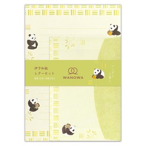 信件套装 熊猫 日本制造
